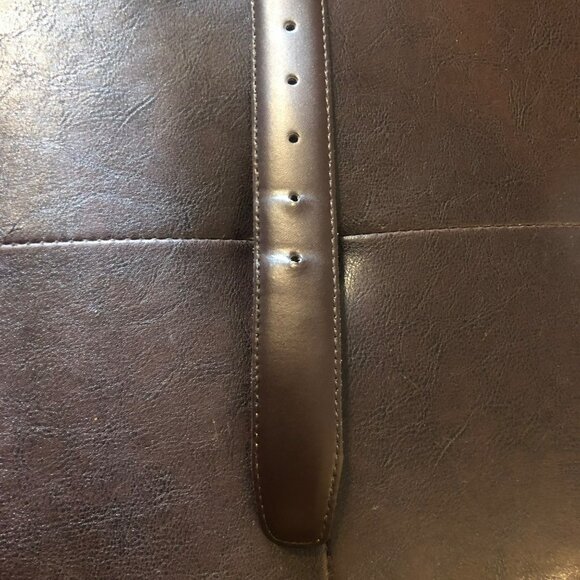 Brown Belt Split Cowhide on Suede USA Sz 40 Men's Grandpacore - Picture 3 of 4